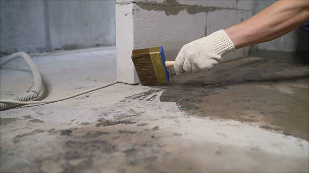 SJ Waterproofing Pros Crawl Space Encapsulation coverage map for Worthington, IN and surrounding area